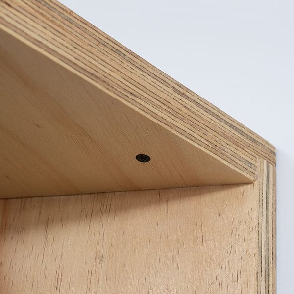 Cat box - small (450mm), end detail